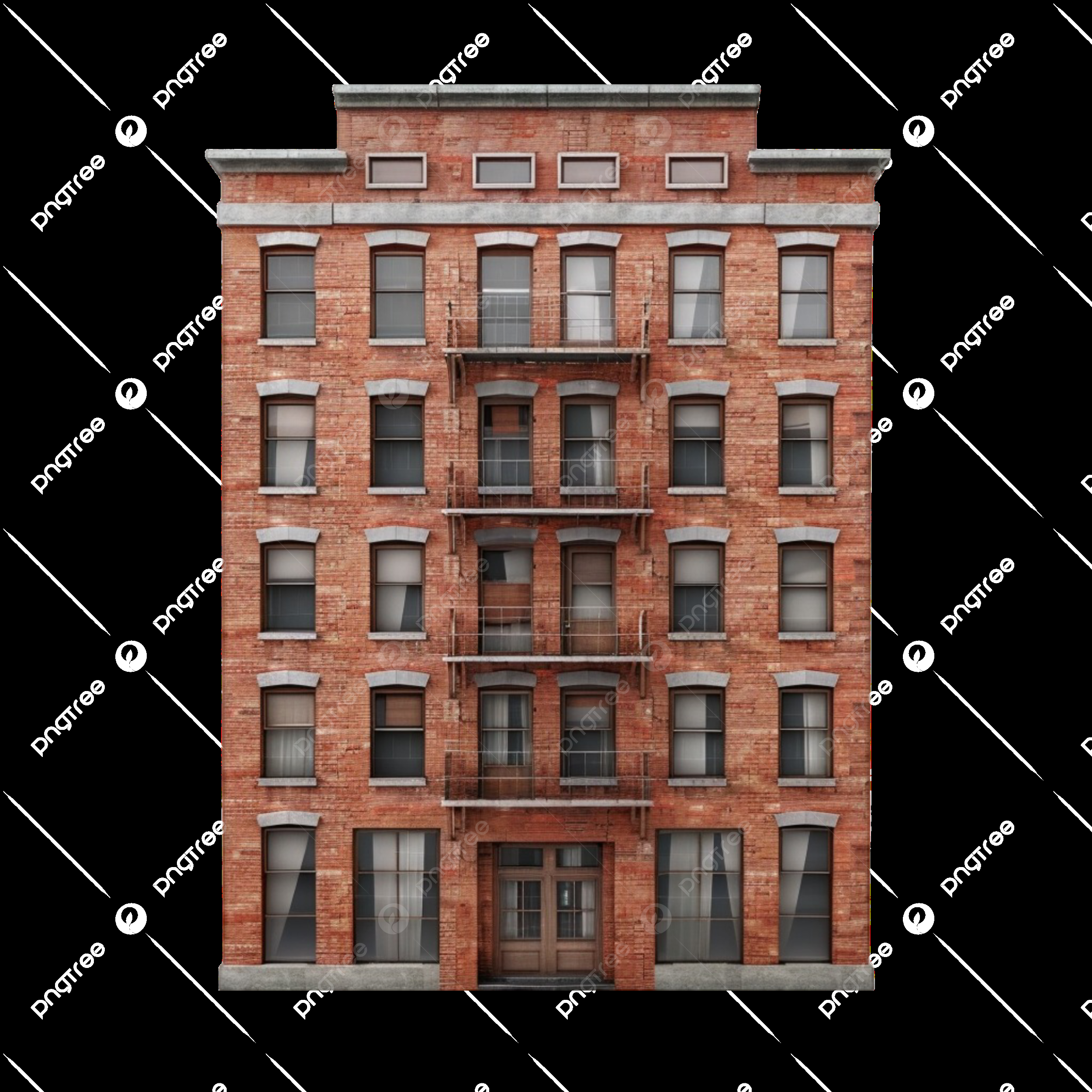 Free Building Facade Texture: Edgeless, Tileable, and Downloadable