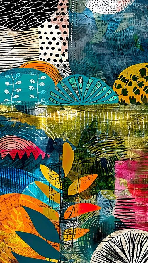 Groovy Minimalist Backgrounds: Trendy Colors & Abstract Patterns