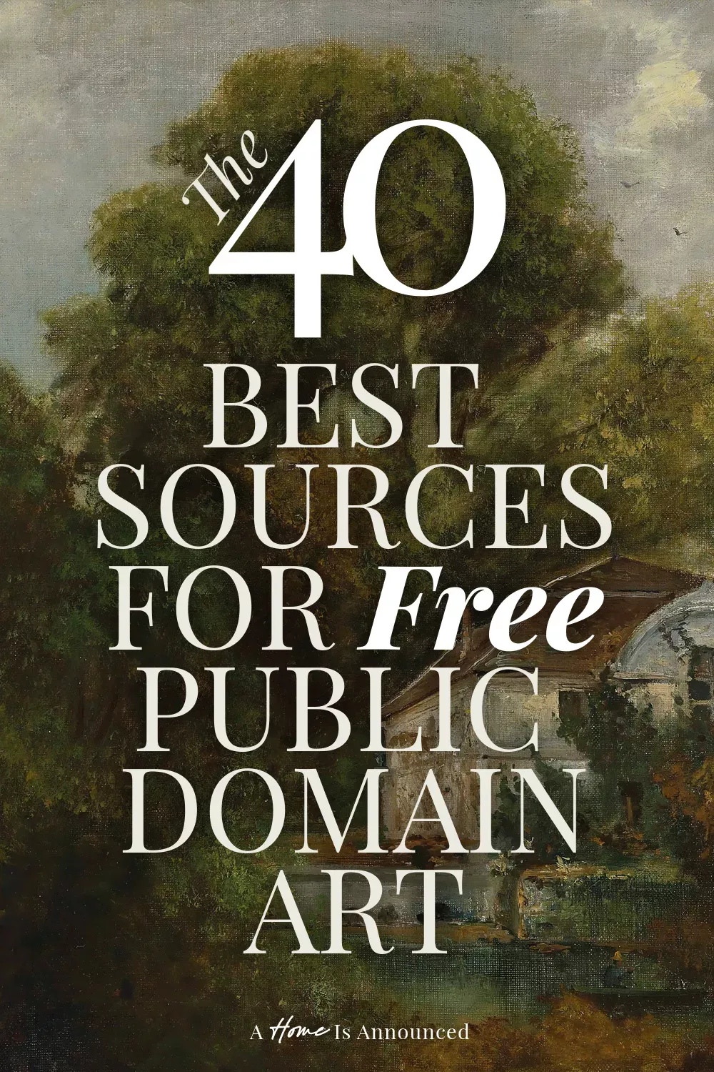 Free Wall Art: 40 Amazing Public Domain Sites