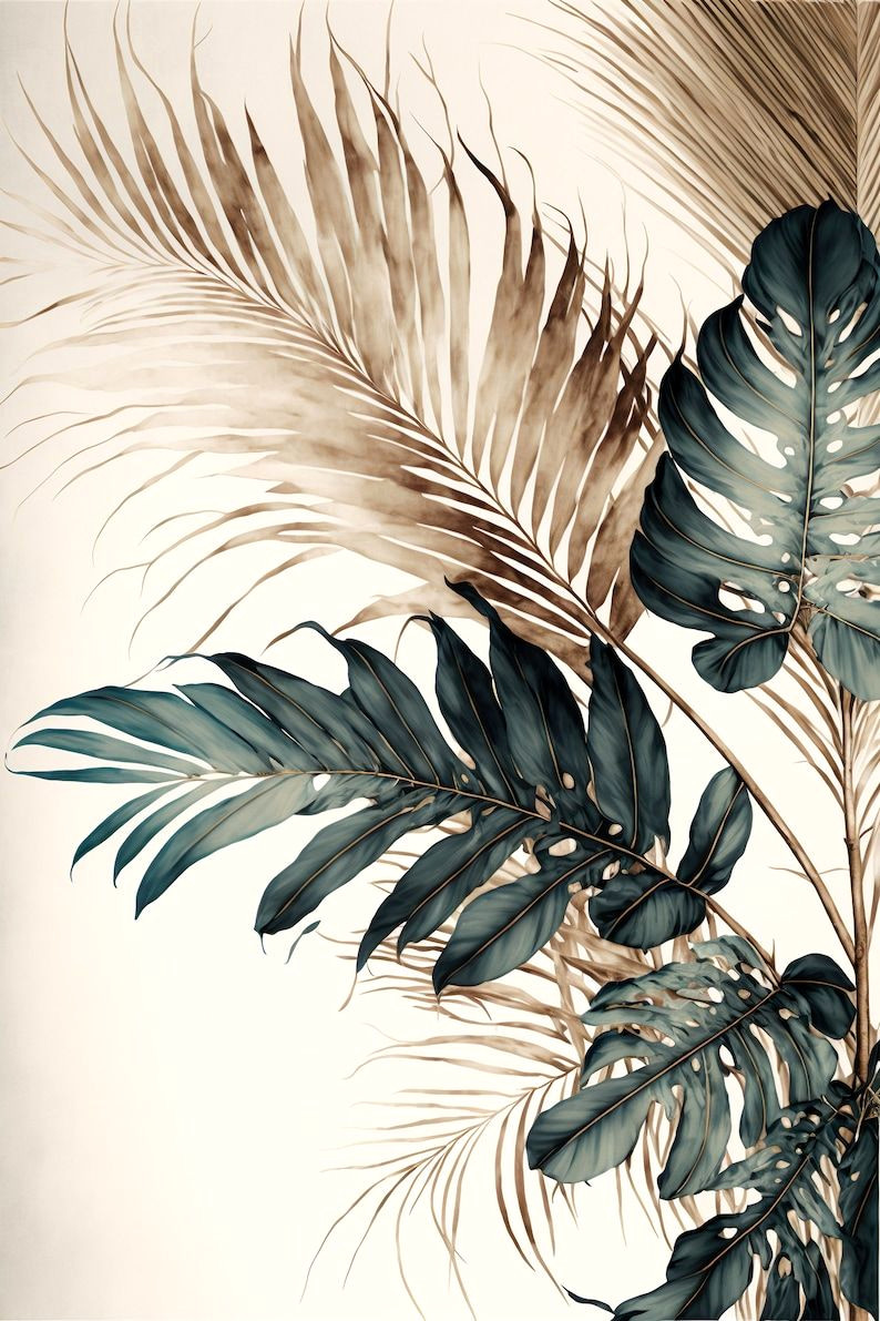 Tropical Oasis in a Snap: Boho Palm Leaf Decor
