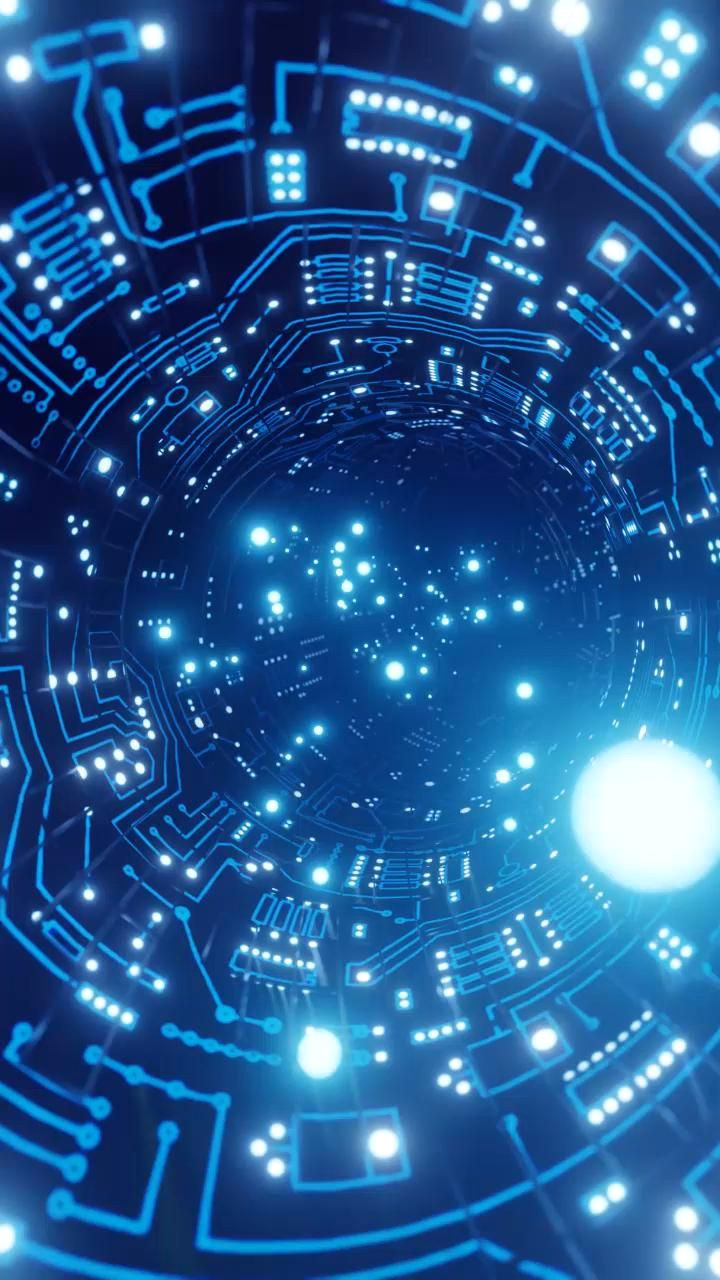 ‘Ethereal 4K Bliss: 10hr Neon Haze Video Loop’