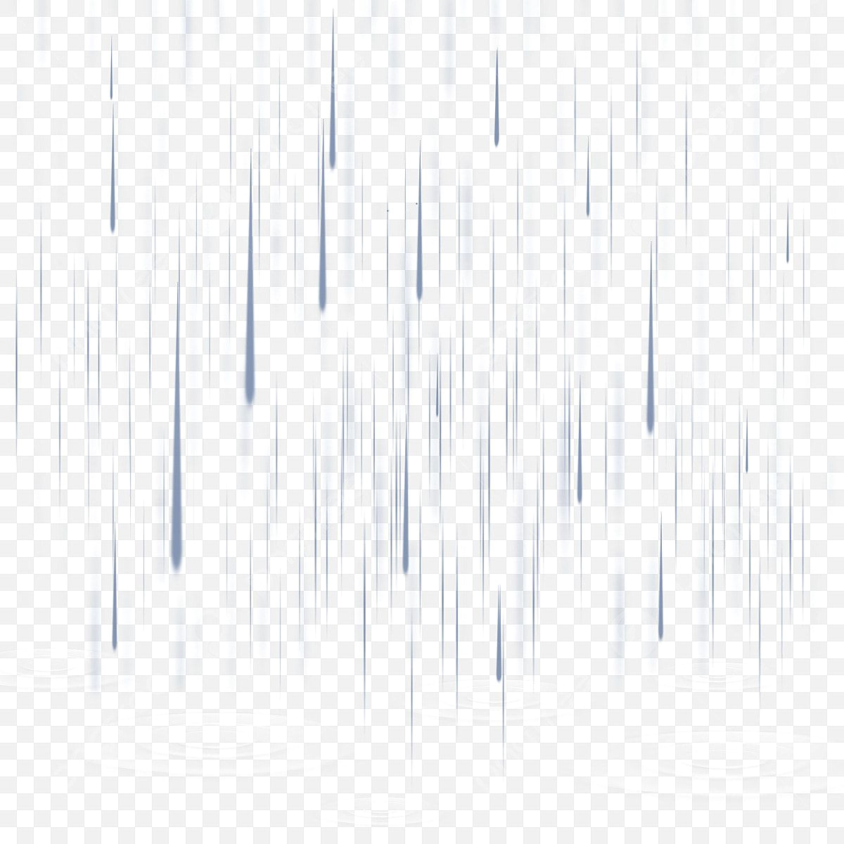 Raindrop Magic: Free PNG Rainy Day Images